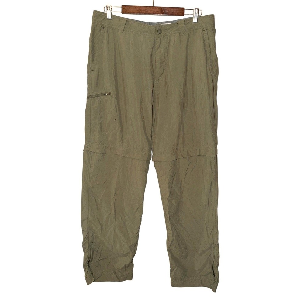 Marmot Olive Green Convertible Cargo Pants